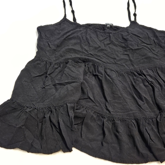 George Babydoll Style Ruffled Tank Top - Picture 4 of 11